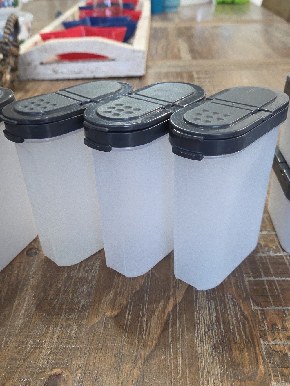 Tupperware Modular Mate Spice Shaker Set Stackable Home Storage & Organization - Picture 5 of 10